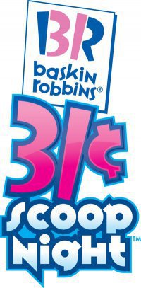 Scoop Up Some Fun This Wednesday! 31 Cent Scoop Night at Baskin Robbins: Apr 27, 2011 5PM-10PM. Info Here!