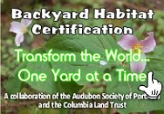 Join today! Sustainable backyard habitat. A unique program that supports urban gardeners in their efforts to create natural backyard habitats. Together we make our cities a healthier place, for ourselves and for wildlife. Plant Roots, Create a Habitat, Transform the World...One Yard at a Time. Info here!