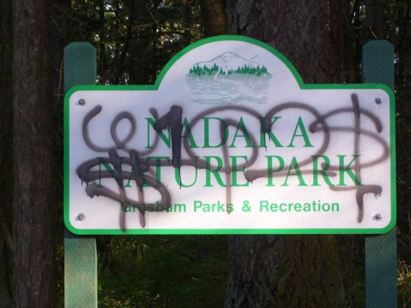 Gang Graffitti Surges in Wilkes East. Several Locations Repeatedly Tagged Since Mid-March