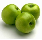 The Granny Smith apple gets its name from its founder, Mrs. Mary Ann (Granny) Smith. Granny Smith apples are crisp, juicy, and tart which makes them perfect for either baking in pies, stewed in sauces or eating out of hand. Click to enlarge.