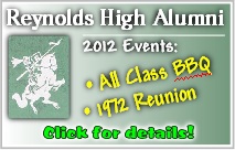 Reynolds High School Alumni events for Summer 2012. Catch up with old friends, share a few laughs, create great new memories. Info here!