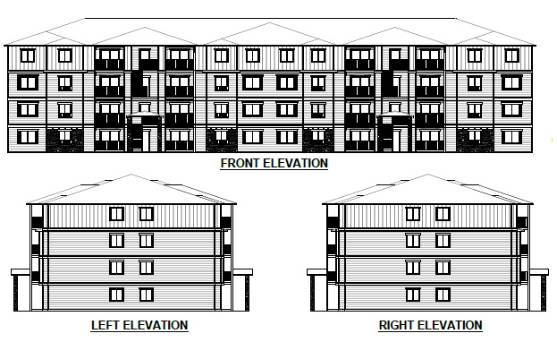 CORRECTION: 64-Unit, 4-story Waterside Apartment Homes Complex Proposed for 165th & NE Halsey. Info here!