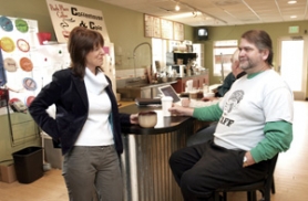 Park Place Coffee remains open. Unexpected help keeps cafe owner from closing her heart and doors. Story here!
