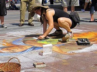 Chalk of Fame: A Guinness World Record Event: Sat Jul 18, 2015 9AM-3PM. Come on out and help us set a Guinness World Record Event. Info here!