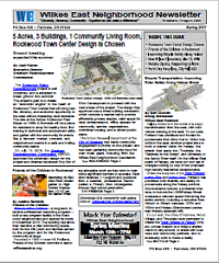 Download the Wilkes East Neighborhood Spring 2016 Newsletter here!