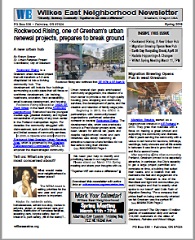 Download the Wilkes East Neighborhood Spring 2019 Newsletter here!